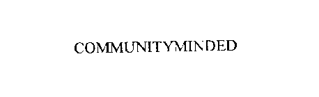 COMMUNITYMINDED