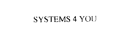 SYSTEMS 4 YOU