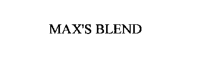 MAX'S BLEND