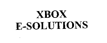 XBOX E-SOLUTIONS