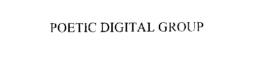 POETIC DIGITAL GROUP