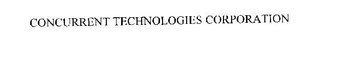 CONCURRENT TECHNOLOGIES CORPORATION