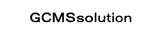 GCMSSOLUTION