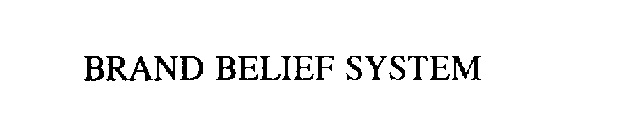 BRAND BELIEF SYSTEM