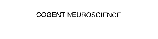 COGENT NEUROSCIENCE