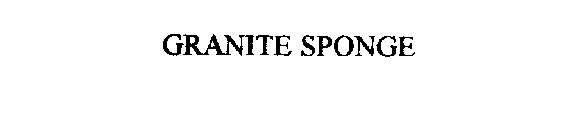 GRANITE SPONGE