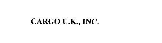 CARGO U.K., INC.