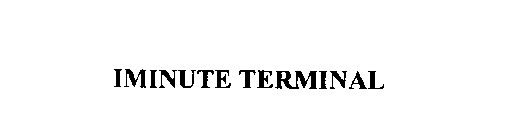 IMINUTE TERMINAL