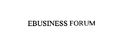 EBUSINESS FORUM