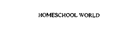 HOMESCHOOL WORLD