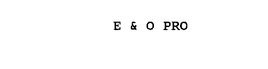 E & O PRO