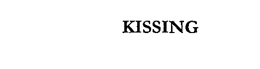 KISSING