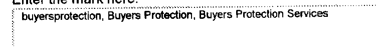 BUYERSPROTECTION, BUYERS PROTECTION, BUYERS PROTECTION SERVICES