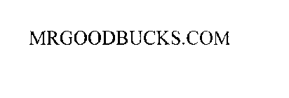 MRGOODBUCKS.COM