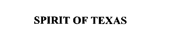 SPIRIT OF TEXAS