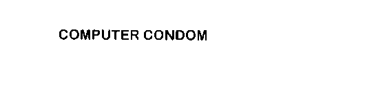 COMPUTER CONDOM