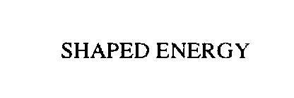 SHAPED ENERGY