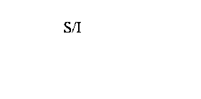S/I