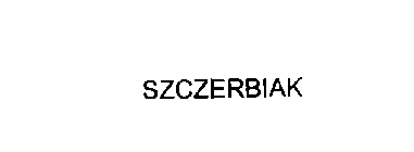 SZCZERBIAK