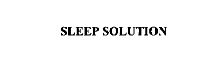 SLEEP SOLUTION