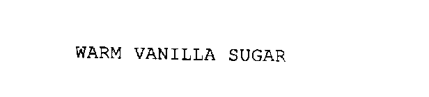 WARM VANILLA SUGAR