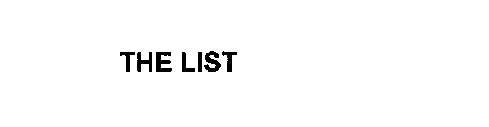 THE LIST