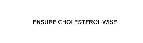 ENSURE CHOLESTEROL WISE