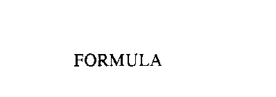 FORMULA