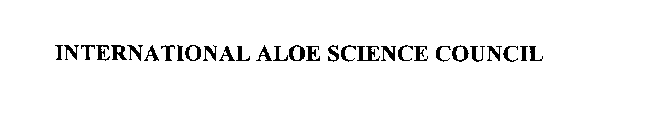 INTERNATIONAL ALOE SCIENCE COUNCIL