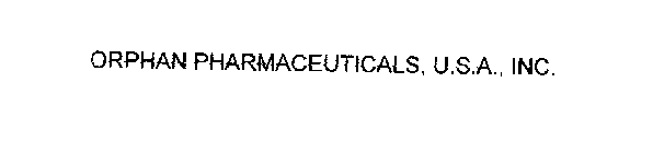 ORPHAN PHARMACEUTICALS U.S.A., INC.