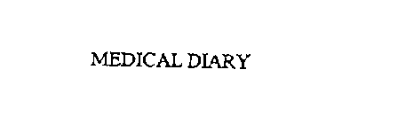 MEDICAL DIARY