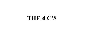 THE 4 C'S