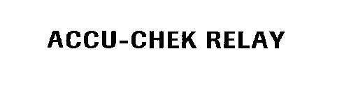 ACCU-CHEK RELAY