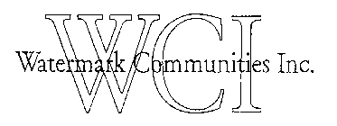 WCI WATERMARK COMMUNITIES INC