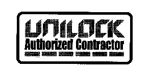 UNILOCK AUTHORIZED CONTRACTOR