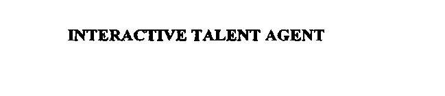 INTERACTIVE TALENT AGENT