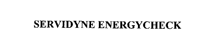 SERVIDYNE ENERGYCHECK