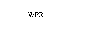 WPR