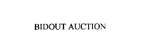 BIDOUT AUCTION