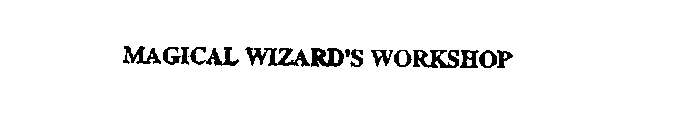 MAGICAL WIZARD'S WORKSHOP