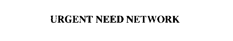 URGENT NEED NETWORK