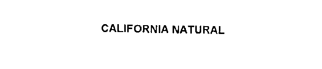 CALIFORNIA NATURAL