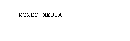 MONDO MEDIA