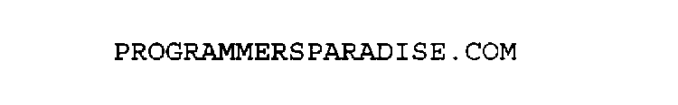 PROGRAMMERSPARADISE.COM