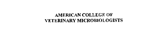 AMERICAN COLLEGE OF VETERINARY MICROBIOLOGISTS