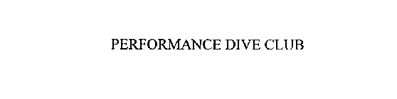 PERFORMANCE DIVE CLUB