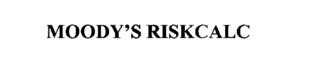 MOODY'S RISKCALC