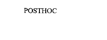 POSTHOC