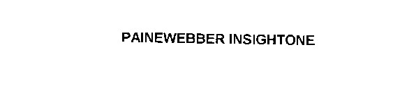 PAINEWEBBER INSIGHTONE