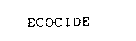 ECOCIDE